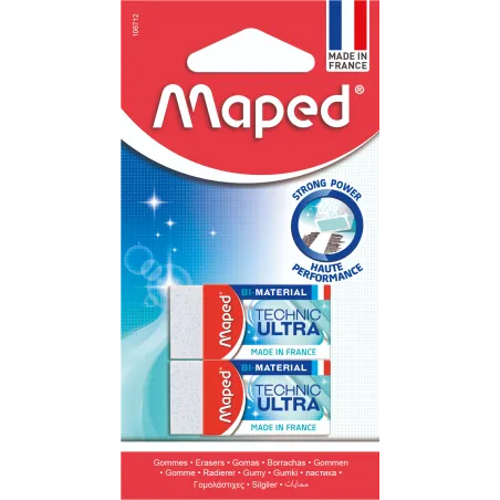GUMKA DO WYMAZYWANIA MINI TECHNIC 2 SZT. MAPED