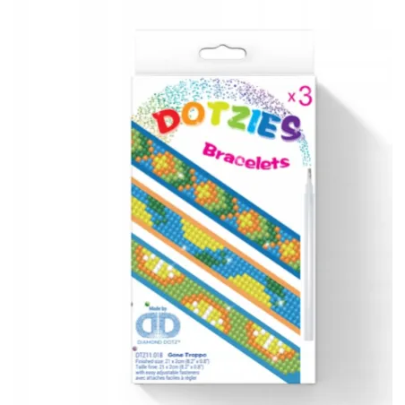 Haft Diamentowy Bransoletki Gone Troppo 5+ Haft Diamentowy Bransoletki Gone Troppo 5+