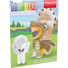 KOLOROWANKA PRZESTRZENNA DINOZAUR MONUMI 3+