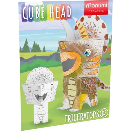 Kolorowanka Przestrzenna Dinozaur Monumi 3+ Kolorowanka Przestrzenna Dinozaur Monumi 3+