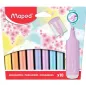 ZAKREŚLACZ CLASSIC PASTEL 10 KOLORÓW MAPED
