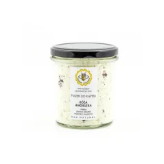 Miodowa Mydlarnia Angielska Róża MUSUJĄCY PUDER DO KĄPIELI 180 G