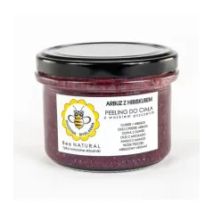 Miodowa Mydlarnia Antycellulitowy Peeling Do Ciała Arbuz z Hibiskusem 200 g