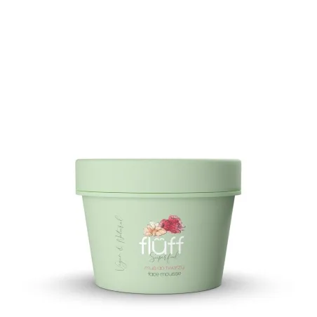 FLUFF SUPERFOOD MUS DO OCZYSZCZANIA TWARZY MALINA I MIGDAŁ 50 ML