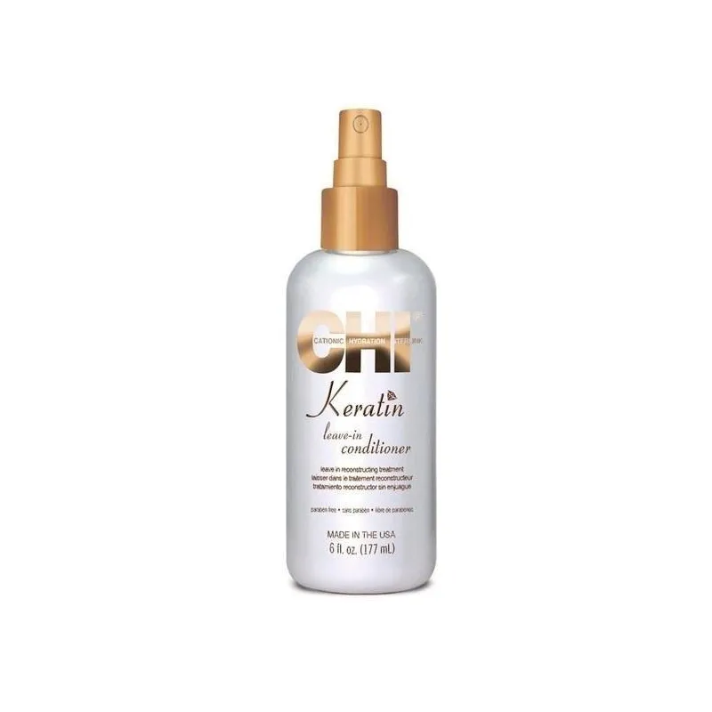 CHI KERATIN ODŻYWKA W MGIEŁCE BEZ SPŁUKIWANIA 177 ML – INTENSYWNA ODBUDOWA WŁOSÓW