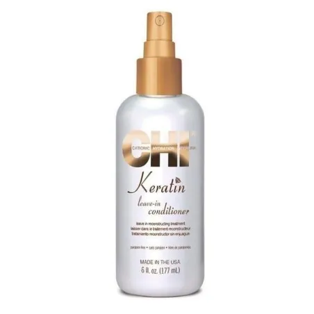 CHI KERATIN ODŻYWKA W MGIEŁCE BEZ SPŁUKIWANIA 177 ML – INTENSYWNA ODBUDOWA WŁOSÓW