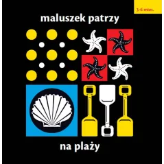 NA PLAŻY MALUSZEK PATRZY Chez Picthall 3-6 MIESIĘCY - Galaktyka