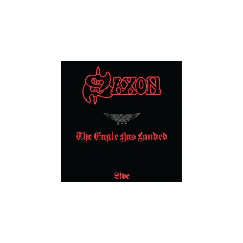 SAXON THE EAGLE HAS LANDED LIVE CD