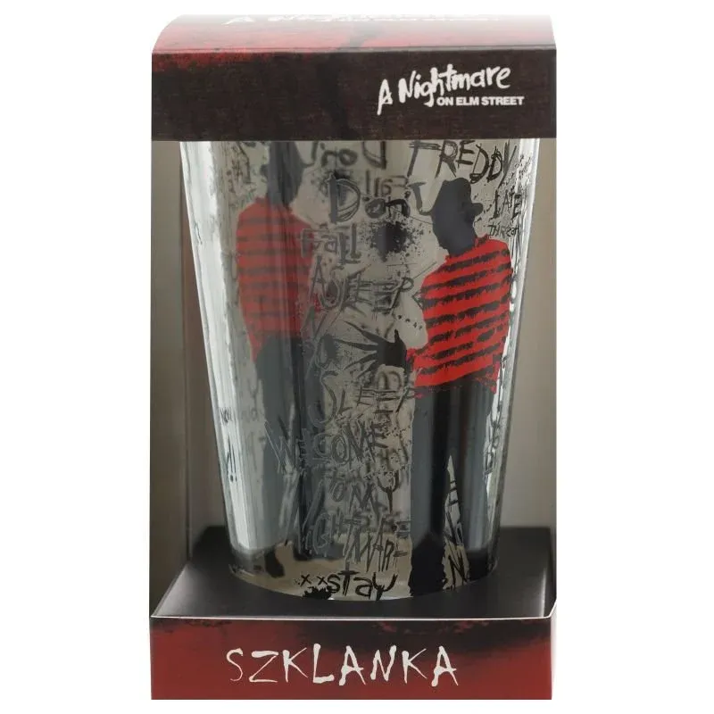 KUBEK SZKLANY WARNER BROS HORROR CLUB FREDDY 360 ML