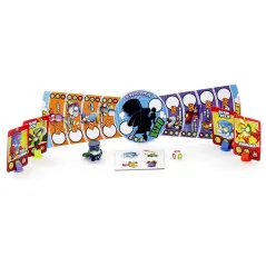 Super Zings Gra Planszowa Bitewna + Unikalna Figurka 4+