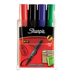 MARKERY PERMANENTNE 4 KOLORY SHARPIE