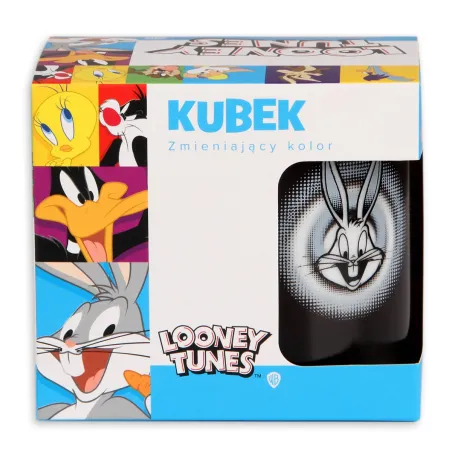 Kubek Ceramiczny Looney Tunes Królik Bugs Zmieniający Kolor 300 Ml