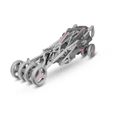 WÓZEK SPACEROWY ROZOWY LIONELO IRMA 6M+ - BrandLine Group