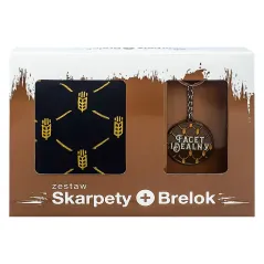 ZESTAW BRELOK I SKARPETY FACET IDEALNY