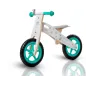 Rowerek Biegowy Drewniany Kinderkraft Runner Stars Od 3 Lat Turkusowy 12"