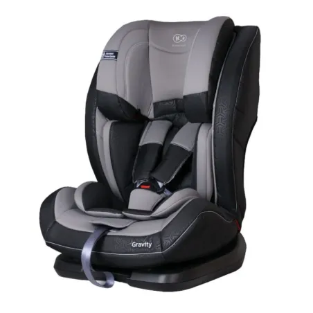 Fotelik Samochodowy 9–36 kg Szary z Regulacją Nachylenia Kinderkraft Gravity