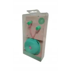 SŁUCHAWKI DOUSZNOWE PRZEWODOWE DONUT BLUE