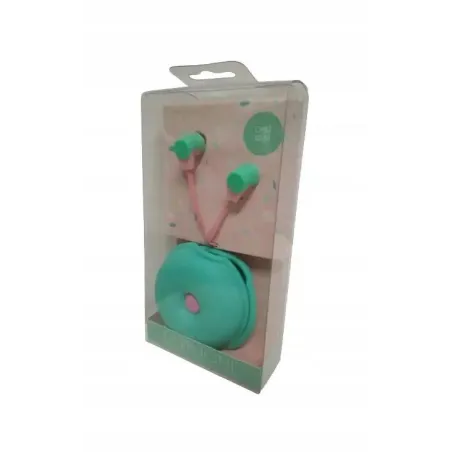 SŁUCHAWKI DOUSZNOWE PRZEWODOWE DONUT BLUE