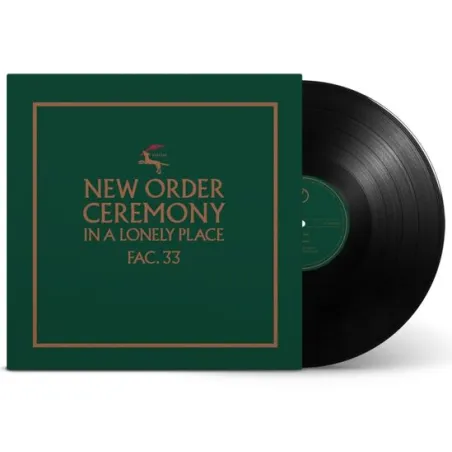 NEW ORDER CEREMONY IN A LONELY PLACE WINYL