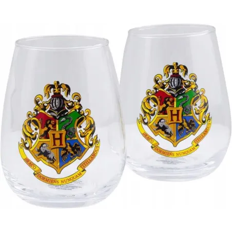 ZESTAW 2 SZKLANEK HARRY POTTER HOGWART
