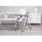 Krzesełko Do Karmienia Z Regulacją I Tacką 2W1 – Kosmiczny Wzór Caretero Luna 6M+
