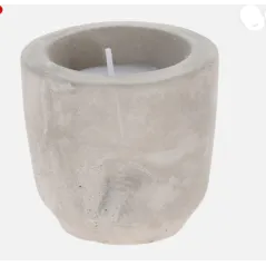 ŚWIECA CITRONELLA KREMOWA 180 G