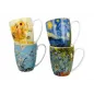 Zestaw 4 Kubków Porcelanowych Van Gogh 350Ml Duo Ii Gatunek Zestaw 4 Kubków Porcelanowych Van Gogh 350Ml Duo Ii Gatunek