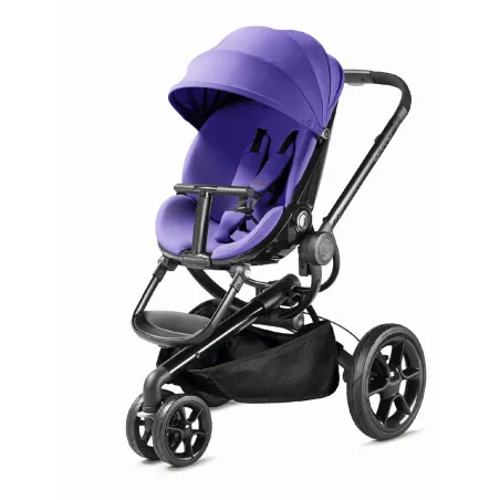 WÓZEK SPACEROWY WIELOFUNKCYJNY SPACERÓWKA QUINNY MOODD PURPLE PACE