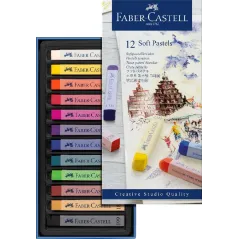 Pastele Suche 12 Kolorów Faber Castell