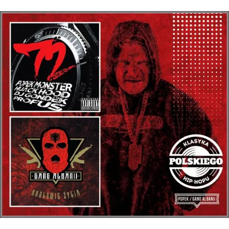 POPEK GANG ALBANII KRÓLOWIE ŻYCIA / 72 HOURS 2XCD