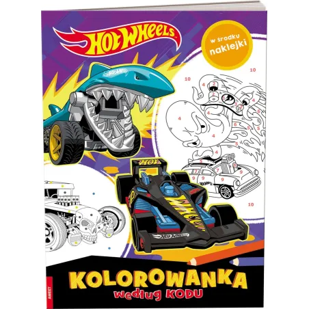 Hot Wheels Kolorowanka według kodu KKO1601