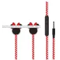 Słuchawki Disney Minnie 3D Jack 3,5 Mm – Douszne Stereo Z Pilotem Słuchawki Disney Minnie 3D Jack 3,5 Mm – Douszne Stereo Z Pilotem
