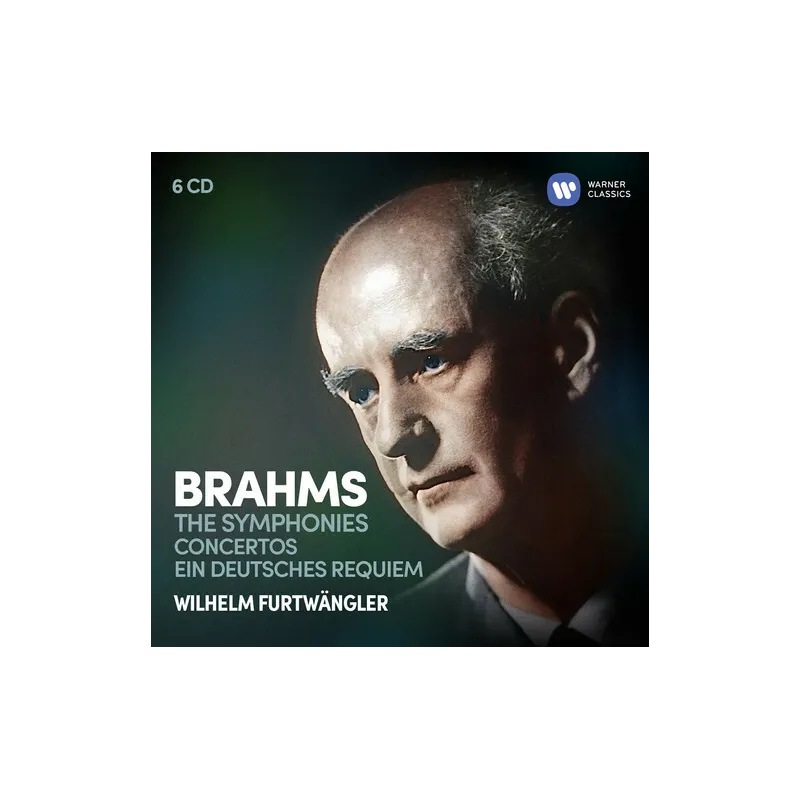 WILHELM FURTWANGLER BRAHMS THE SYMPHONIES CONCERTOS EIN DEUTSCHES REQUIEM 6XCD