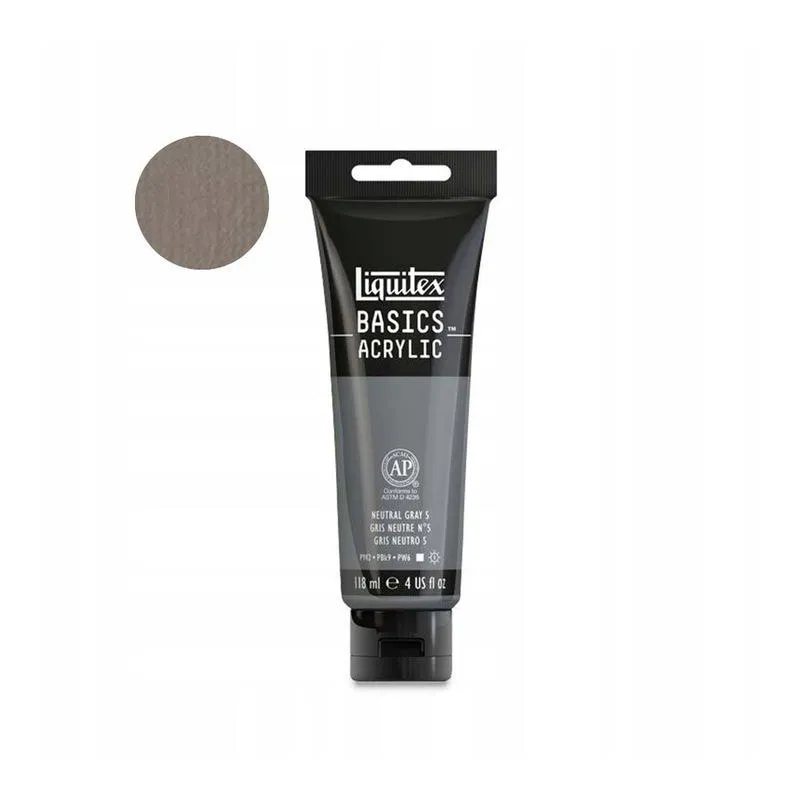 FARBA AKRYLOWA SZARA 118 ML LIQUITEX