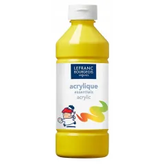 FARBA AKRYLOWA ŻÓŁTA 500 ML LEFRANC&BOURGEOIS