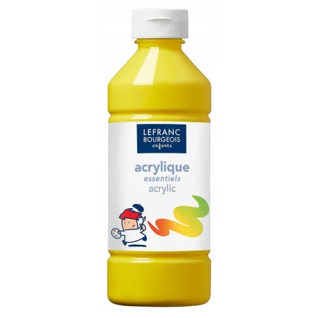 FARBA AKRYLOWA ŻÓŁTA 500 ML LEFRANC&BOURGEOIS