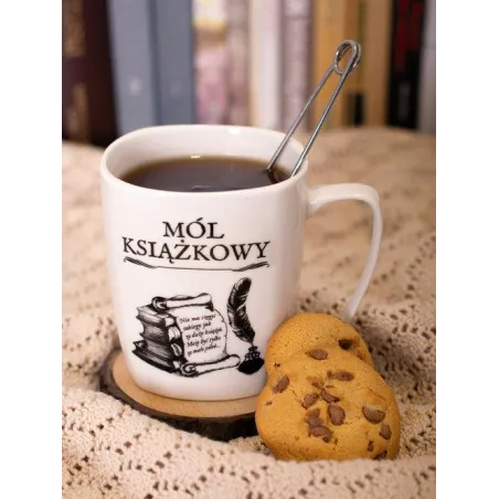 Kubek Porcelanowy Mól Książkowy 380Ml