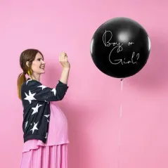 BALON GIGANT Z KONFFETTI 100CL DLA CHŁOPCA
