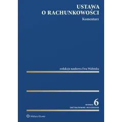 USTAWA O RACHUNKOWOŚCI. KOMENTARZ