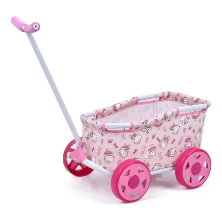 PRZYCZEPKA WÓZEK DLA LALEK I MASKOTEK HAUCK CADDY BALLERINA HELLO KITTY – 3+
