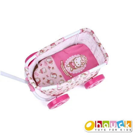 Przyczepka Wózek Dla Lalek I Maskotek Hauck Caddy Ballerina Hello Kitty – 3+