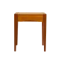 Dębowa Szafka Nocna Stlik Zara Home 45X35X55 Cm – Z Szufladą, Ciemny Brąz
