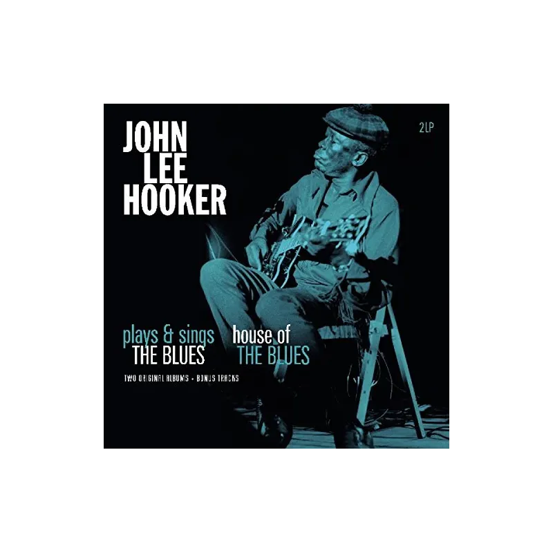 JOHN LEE HOOKER PLAYS & SINGS THE BLUES HOUSE OF THE BLUES 2XWINYL