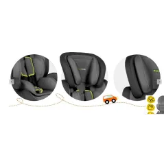 FOTELIK SAMOCHODOWY 9-36 KG – REGULOWANY, GRUPA I-III RICOKIDS MASSI