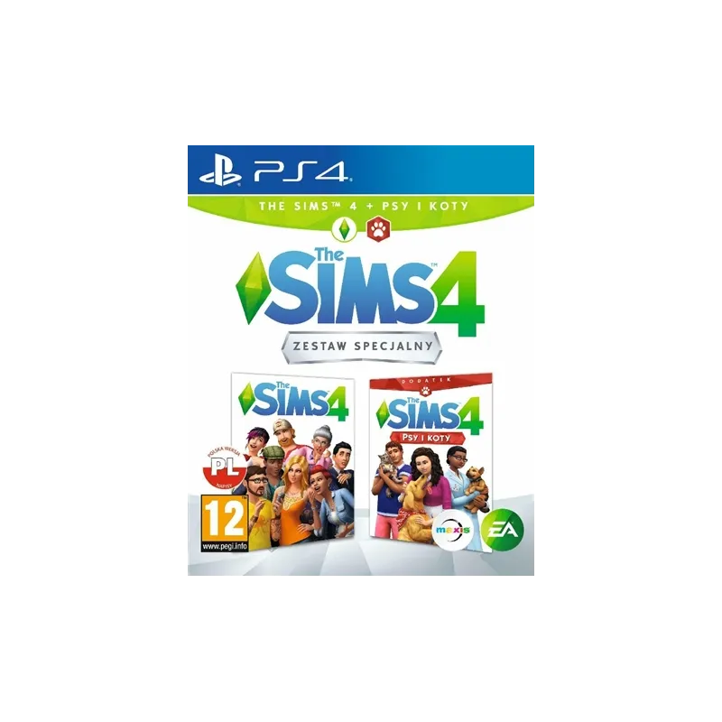 SIMS 4 PSY I KOTY PS4