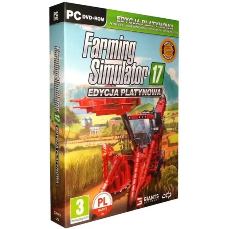 FARMING SIMULATOR 17 PC DVD-ROM