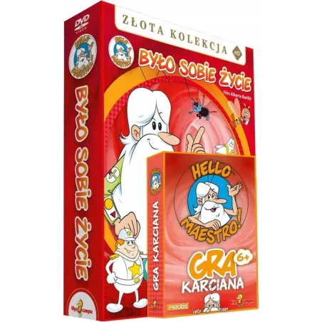 BYŁO SOBIE ŻYCIE 6XDVD + GRA KARCIANA HELLO MAESTRO 6+