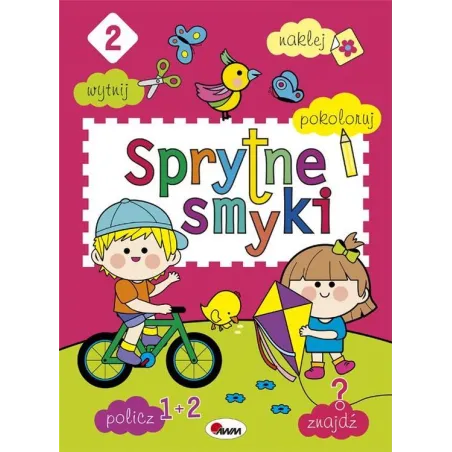 SPRYTNE SMYKI 2 KSIĄZKA EDUKACYJNA DLA PRZEDSZKOLAKÓW Jolanta Czarnecka - AWM