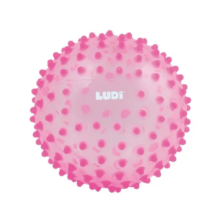 Piłka Sensoryczna Z Wypustkami 20 Cm Różowa Dla Dzieci Do Zabawy I Masażu Ludi 0+ Piłka Sensoryczna Z Wypustkami 20 Cm Różowa Dla Dzieci Do Zabawy I Masażu Ludi 0+