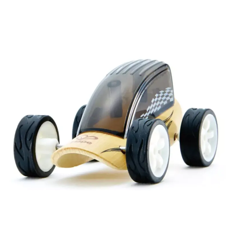 DREWNIANA WYŚCIGÓWKA HAPE CZARNA KOLEKCJA MINI VEHICLES 3+